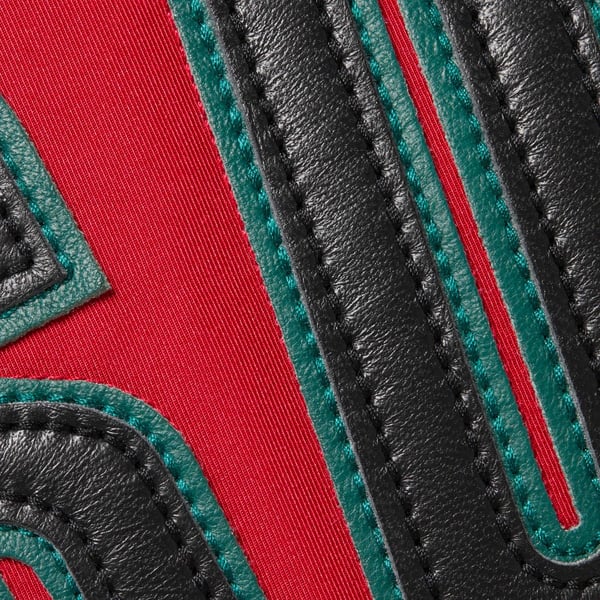 Supreme Star Sleeve Down Puffer Jacket - Red (front)