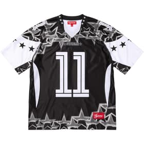 Supreme Stars Football Jersey Black