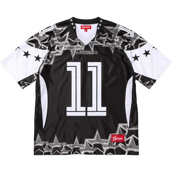 Supreme Stars Football Jersey - Black (front)