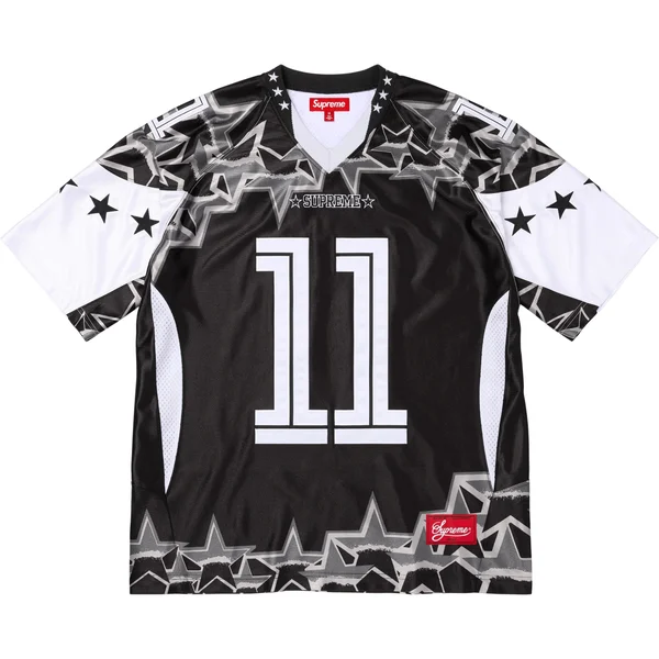 Supreme Stars Football Jersey - Black (front)