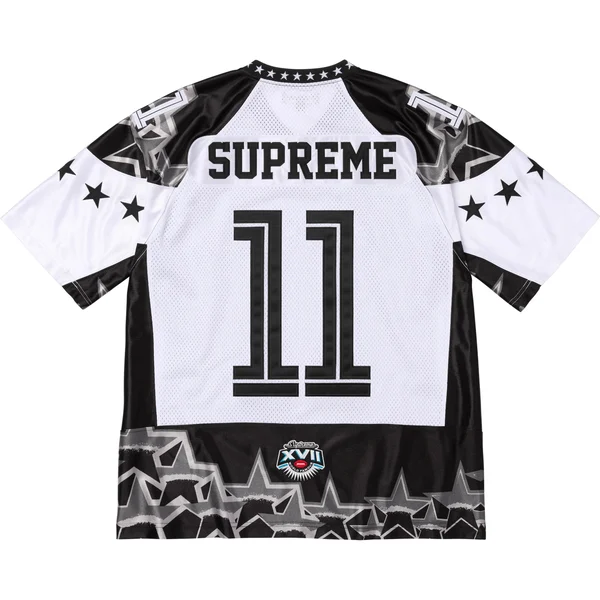 Supreme Stars Football Jersey - Black (front)