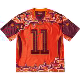 Supreme Stars Football Jersey Orange