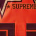 Supreme Stars Football Jersey - Orange (front)