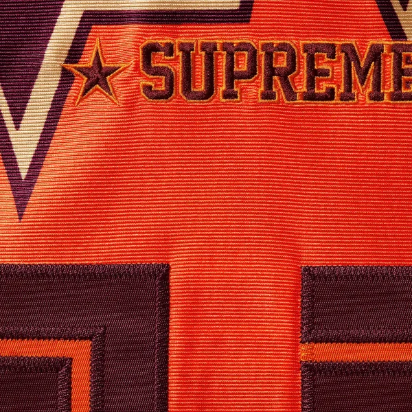 Supreme Stars Football Jersey - Orange (front)