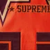 Supreme Stars Football Jersey - Orange (front)