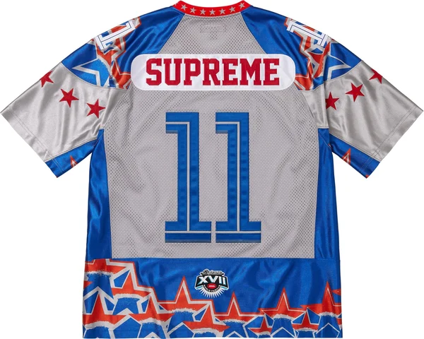 Supreme Stars Football Jersey - Royal (front)