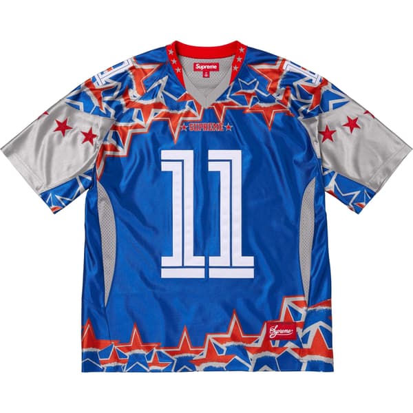 Supreme Stars Football Jersey - Royal (front)