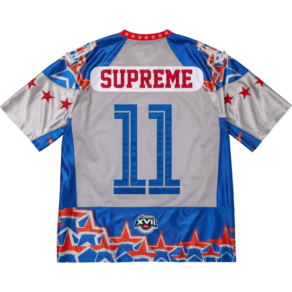 Supreme Stars Football Jersey - Royal (front)
