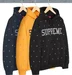 Supreme Stars Studded Hooded Sweatshirt - Product Image