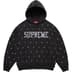 Supreme Stars Studded Hooded Sweatshirt - Black (front)
