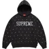 Supreme Stars Studded Hooded Sweatshirt - Black (front)