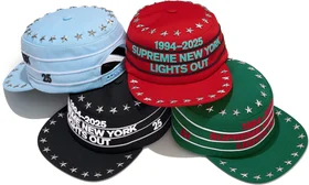 Supreme Stars Studded Pillbox Hat