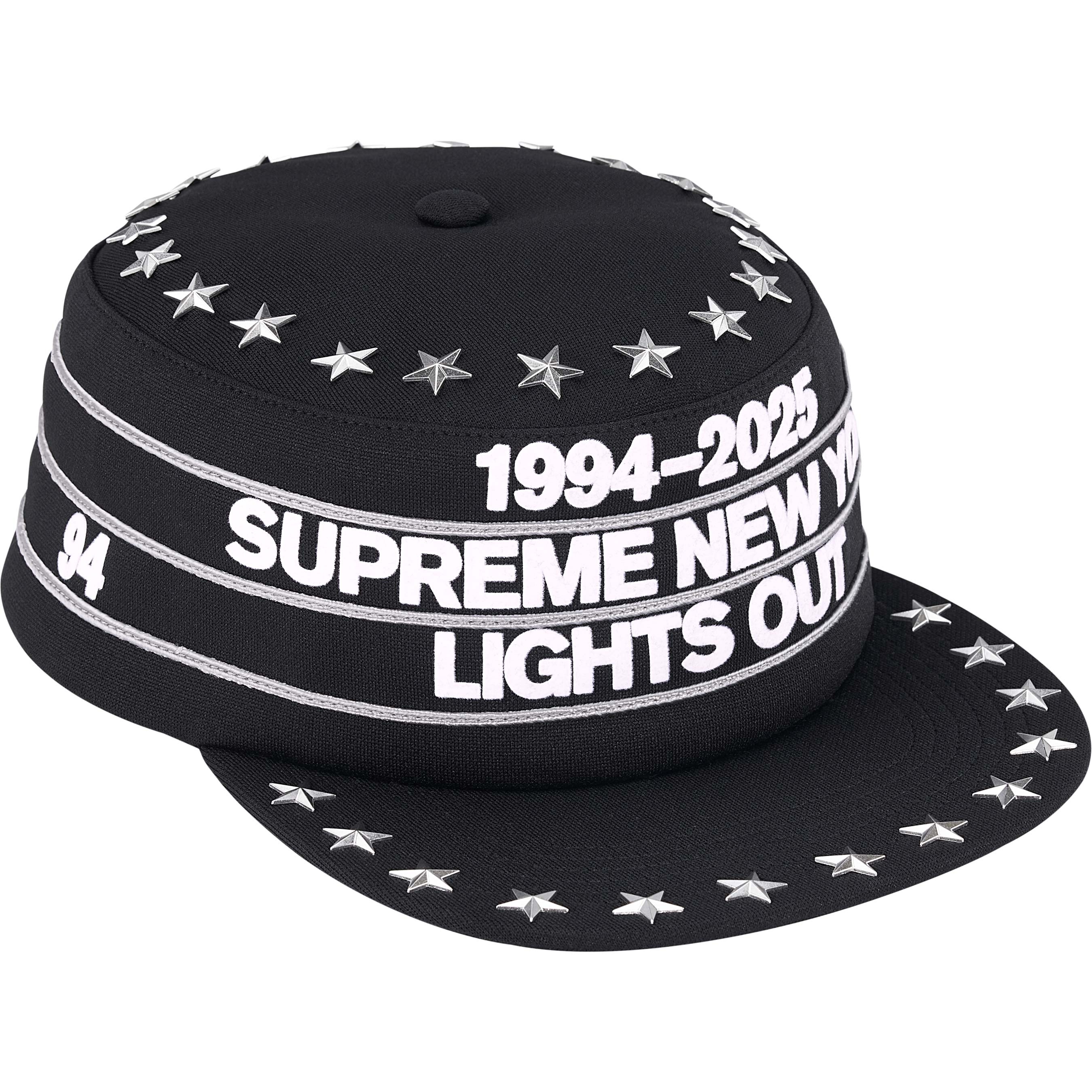 Supreme Stars Studded Pillbox Hat