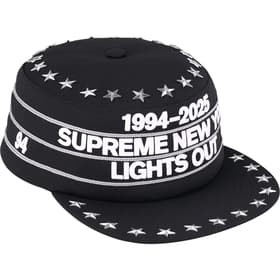 Supreme Stars Studded Pillbox Hat Black