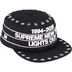 Supreme Stars Studded Pillbox Hat - Black (front)