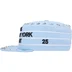 Supreme Stars Studded Pillbox Hat - Light Blue (front)