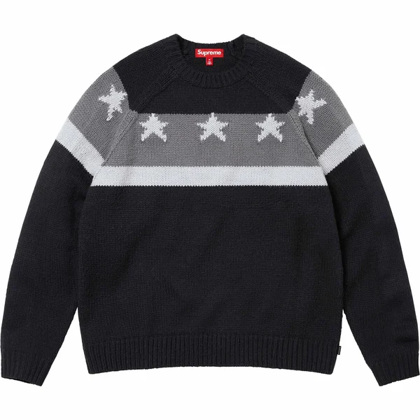 Supreme Stars Sweater - Black (front)