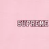 Supreme State Zip Up Hooded Sweatshirt - Pink (front)
