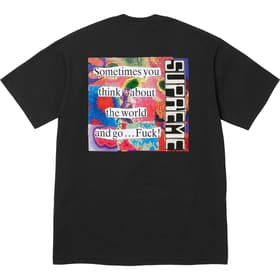 Supreme Static Tee Black