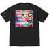 Supreme Static Tee - Black (front)