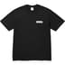 Supreme Static Tee - Black (front)