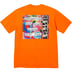 Supreme Static Tee - Orange (front)