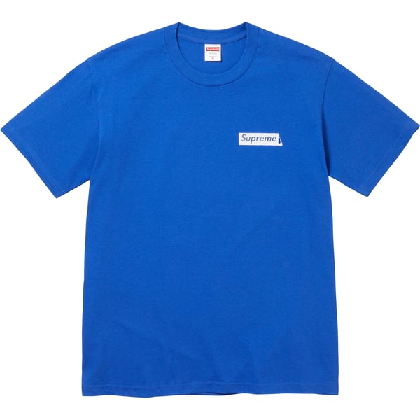 Supreme Static Tee - Royal (front)