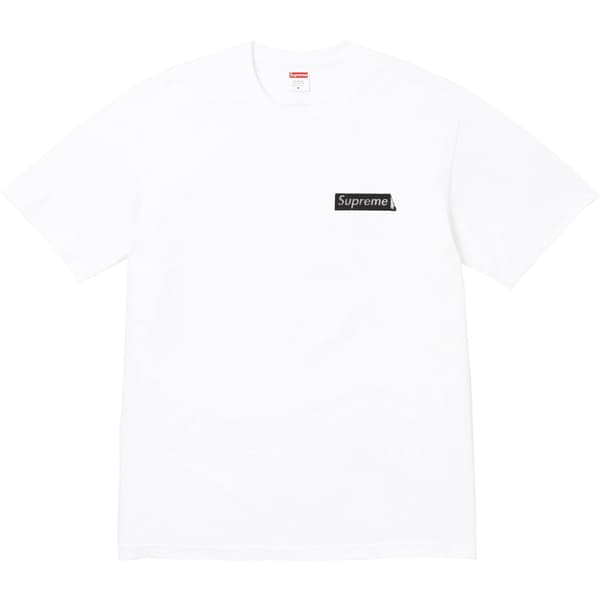 Supreme Static Tee - White (front)