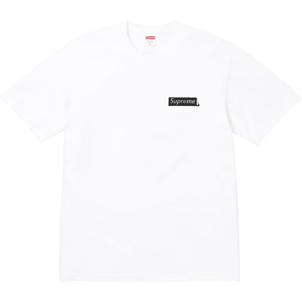 Supreme Static Tee - White (front)