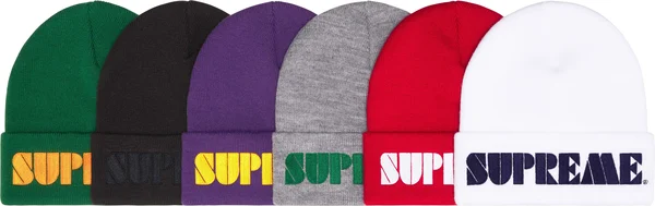 Supreme Stencil Beanie - Product Image