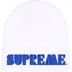 Supreme Stencil Beanie - White (front)