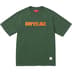 Supreme Stencil Embroidered S/S Top - Green (front)
