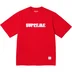 Supreme Stencil Embroidered S/S Top - Red (front)