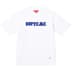 Supreme Stencil Embroidered S/S Top - White (front)