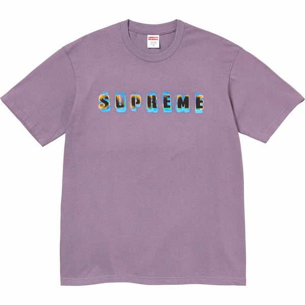 Supreme Stencil Tee - Dusty Purple (front)