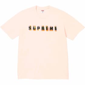 Supreme Stencil Tee Pale Pink