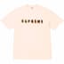 Supreme Stencil Tee - Pale Pink (front)