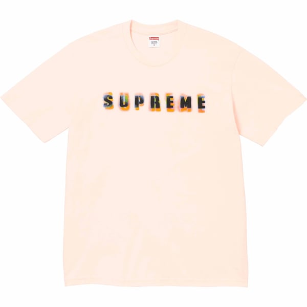 Supreme Stencil Tee - Pale Pink (front)