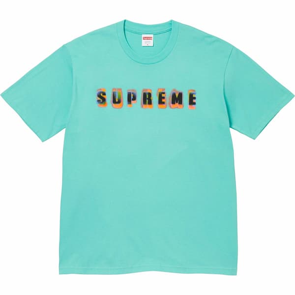 Supreme Stencil Tee - Teal (front)