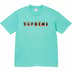 Supreme Stencil Tee - Teal (front)