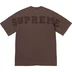 Supreme Stencil Thermal S/S Top - Brown (front)