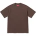 Supreme Stencil Thermal S/S Top - Brown (front)