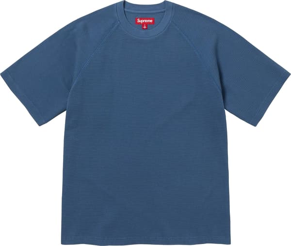 Supreme Stencil Thermal S/S Top - Dark Slate (front)