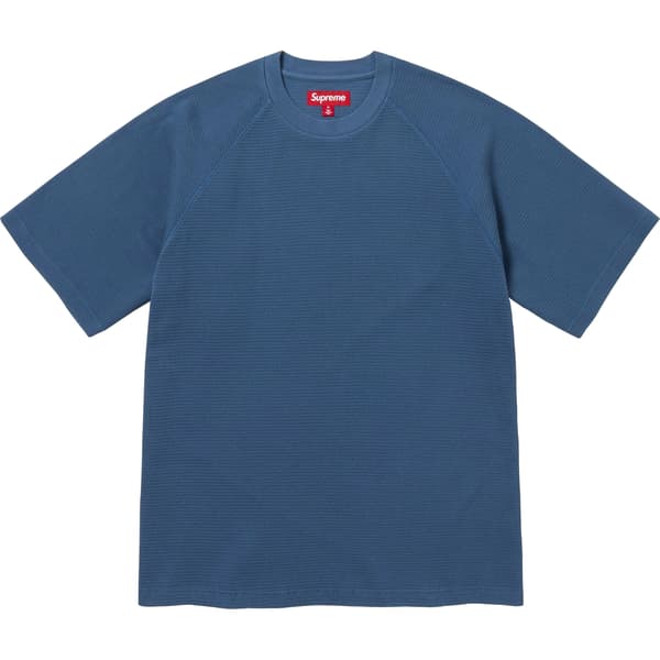 Supreme Stencil Thermal S/S Top - Dark Slate (front)