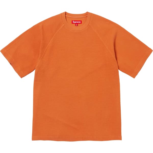 Supreme Stencil Thermal S/S Top - Orange (front)