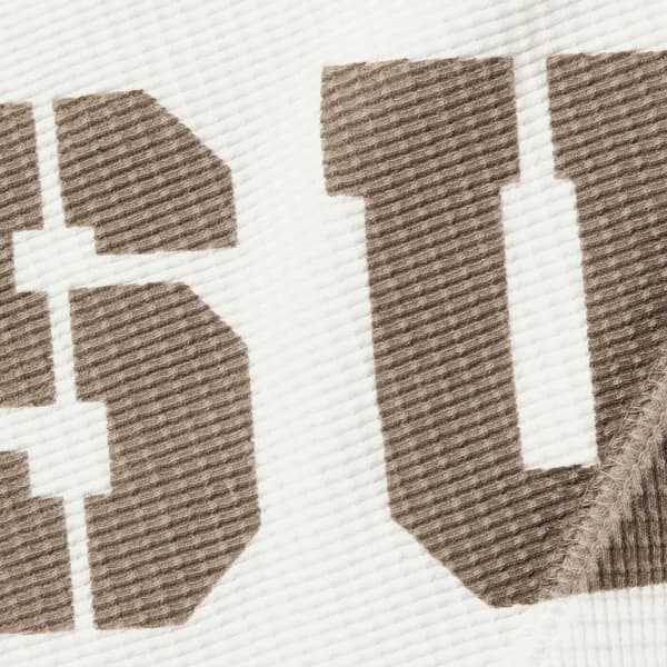 Supreme Stencil Thermal S/S Top - White (front)