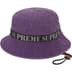Supreme Stencil Webbing Boonie - Purple (front)