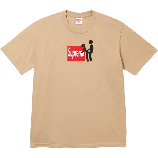 Supreme Stick Tee - Khaki (front)
