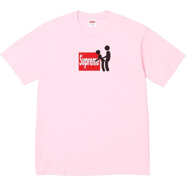Supreme Stick Tee - Pink (front)