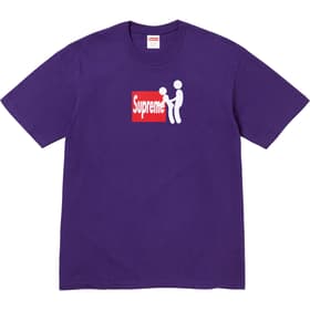 Supreme Stick Tee Purple